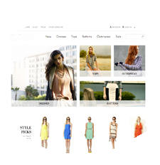 eCommerce Clothing Store Web Design